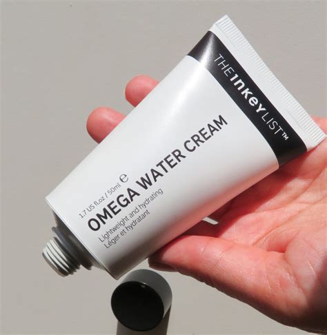 the inkey list omega water cream is a dupe for|omega water cream ingredients.